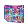 4 Farklı My Little Pony Temalı Puzzle Seti