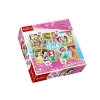 4 farklı puzzle içeren Disney Prensesleri Seti, 35+48+54+70 Parça