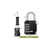 4 Haneli Şifreli Asma Kilit, Su Geçirmez ve Paslanmaz Çelik Yapı ile Güvenlik