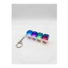 4lü Fidget Oyuncak Seti: RGB Işıklı Stres Atma Anahtarlığı