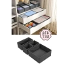 4lü Katlanabilir Çekmece Düzenleyici Set, İç Çamaşırı ve Çorap Organizer Kutuları