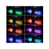 4 Parça RGB Şerit LED Işık Seti, Araç İçi Ambiyans Aydınlatma