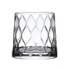 4 Parça Şeffaf 300 cc Cam Viski Bardağı, Şık Tasarım