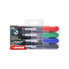 4 Renk Kalıcı Marker Seti - 3-5 mm Konik Uç