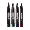 4 Renk Kalıcı Marker Seti - 3-5 mm Konik Uç