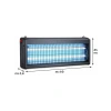 40 m² Etkili UV Lambalı Elektrikli Sinek Öldürücü Cihaz 64x26 cm