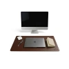 40x90 cm El Yapımı Deri Masa Pad, Kaymaz Mousepad ve Klavye Altlığı