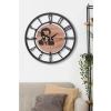 41 Cm Metal Malzemeden Üretilmiş Dekoratif Duvar Saati