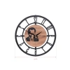 41 Cm Metal Malzemeden Üretilmiş Dekoratif Duvar Saati