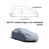 431cm-450cm Boyutlarındaki Hatchback Araçlar İçin Gri Oto Branda