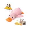 45 cm Sesli Peluş Ördek Oyuncağı, Diş Temizleyici
