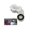 45x22mm Katlanır Ölçekli Optik Lens, 2 Beyaz LED ile