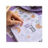 466 Adet Renkli Etiket Defteri, 18 Yaprak A5 Sticker Book
