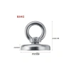 48 mm Dyum Pot Mıknatıs Seti, Mıknatıs Balıkçılığı İçin