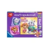 49 Parça Paw Patrol Skye Temalı Eğlenceli Puzzle Seti