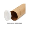 5 Adet Kapaklı Silindir Karton Kutu (60 cm)