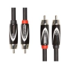 5 Fit Uzunluğunda Çift RCA Ara Bağlantı Kablosu, Siyah