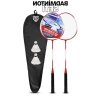 5li Badminton Raket Seti, 2 Raket ve 2 Top ile Uygun Fiyatlı