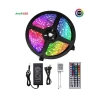 5 Metre Renkli RGB Şerit LED Seti, Kumanda ile