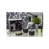 5 Parça Şeffaf Siyah Banyo Seti, Modern Tasarım