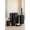 5 Parça Siyah Akrilik Banyo Seti