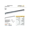 50 cm Boyutunda Amber Rengi Wallwasher LED Aydınlatma