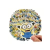 50li Minions Sticker Seti, Laptop ve Tablet İçin Renkli Etiketler