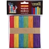 50li Paket Renkli Dil Çubuğu, Abeslang, Sert Kırtasiye