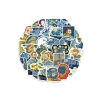 50li Van Gogh Temalı Sticker Seti, Laptop ve Ajanda için