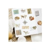 50li Vintage Seyahat Sticker Seti, Laptop ve Tablet İçin