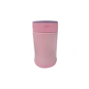 500 Ml Çelik Termos, Pembe-Mor Renk ve Çelik Kaşık ile Modern