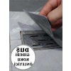 55 cm x 12 cm Silikon Mat ile Uzun Silikon Ped, Koku Giderici