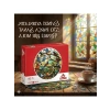 570 Parça Vitray Orman Temalı Round Puzzle, Eğlenceli Oyun