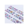 6 Adet Unicorn Temalı Kabartmalı Yapışkan Sticker, Sevimli Tasarımlar