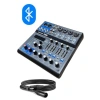 6 Kanal Ses Mikseri - DSP Efektli, USB, Bluetooth