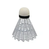 6lı Plastik Badminton Topu, Beyaz Renk Seçeneği ile Tek Beden