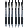 6lı Siyah 0.7 mm Jel Mürekkepli Roller Kalem Seti