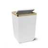 6 LT Kapasiteli Beyaz Çöp Kovası