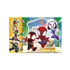 60 Parça Renkli Yapboz, Marvel Masal Kahramanları Temalı