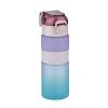 600 ml Kapasiteli Motivasyon Su Matarası - Kaydırmaz Silikon Gövde