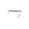 60gr Zebra Desenli Glow Jig, Balık Avı İçin