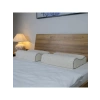 60x40x14-12 cm Ölçülerinde Ortopedik Visco Yastık, Doğal Keten Kılıf