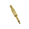 6.3 mm Mono Gold Gitar Jack, Şık ve Fonksiyonel