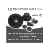 6.5 İnç (16cm) Komponent Set - 160W RMS Güç