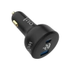 65W Hızlı Araç Şarj Aleti - Type-C ve USB-A Portları ile