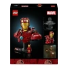 LEGO® ǀ Marvel Iron Man Mk4 Büstü 76327 - Yetişkinler Için Minifigür Içeren Yaratıcı Yapım Seti (436 Parça)