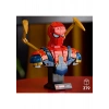 Lego® ǀ Marvel Iron Örümcek Adam Büstü 76326 – Yetişkinler Için Koleksiyonluk ve Dekoratif Model Yapım Seti (379 Parça)