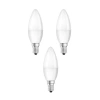 6W Sarı Işık LED Mum Ampul, E14, 3 Adet Paket