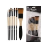 7 Parça Profesyonel Karma Fırça Seti, Sanat İçin