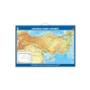 70x100 cm Boyutunda Büyük Türkiye Haritası, Çift Taraflı ve Askılı Tasarım